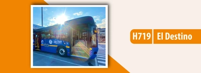 Servicio TransMiZonal H719 modifica su horarios de operación