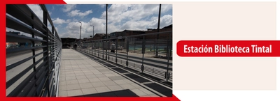 Se abre el acceso norte de la estación Biblioteca Tintal