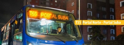 Bogotá estrena ajuste operacional de ruta TransMiZonal que conecta a Suba El Salitre con  los portales Suba y Norte