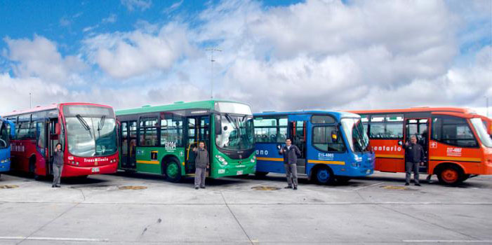 Integraci&oacute;n entre los servicios Urbano, Complementario y Troncal del SITP 