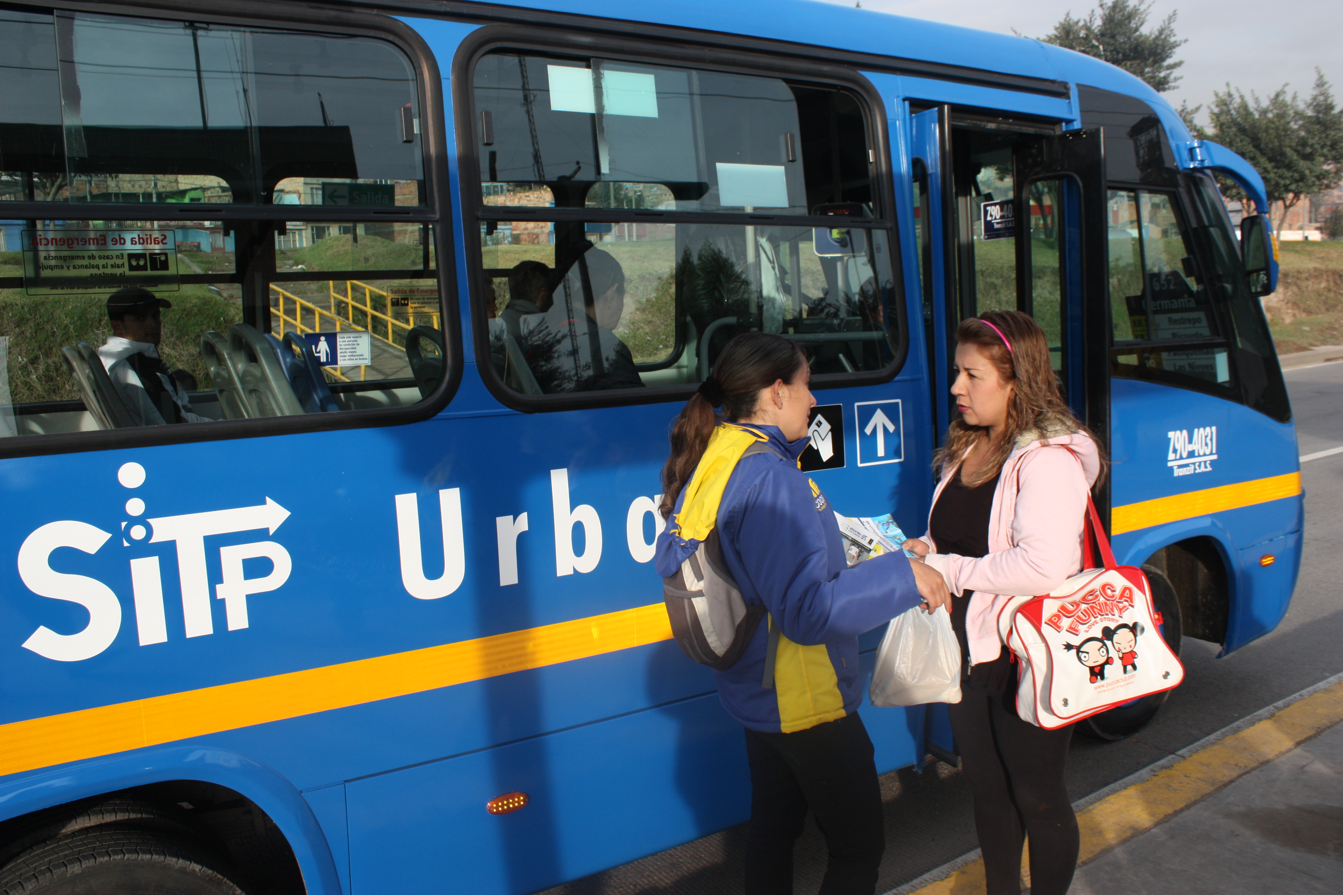 CON PEDAGOGIA INICIAN DOS RUTAS DEL SITP 