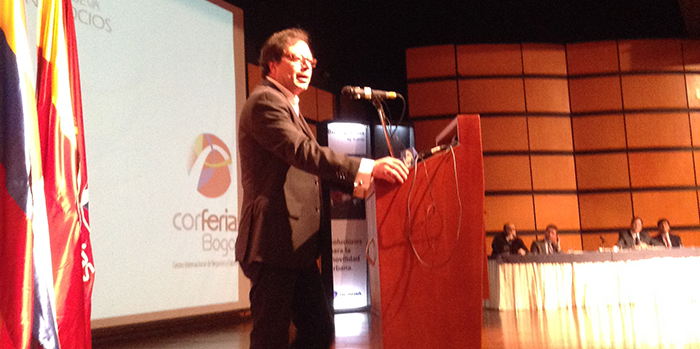 ALCALDE MAYOR DE BOGOTA INSTALA VI FERIA INTERNACIONAL DE MOVILIDAD Y TRANSPORTE