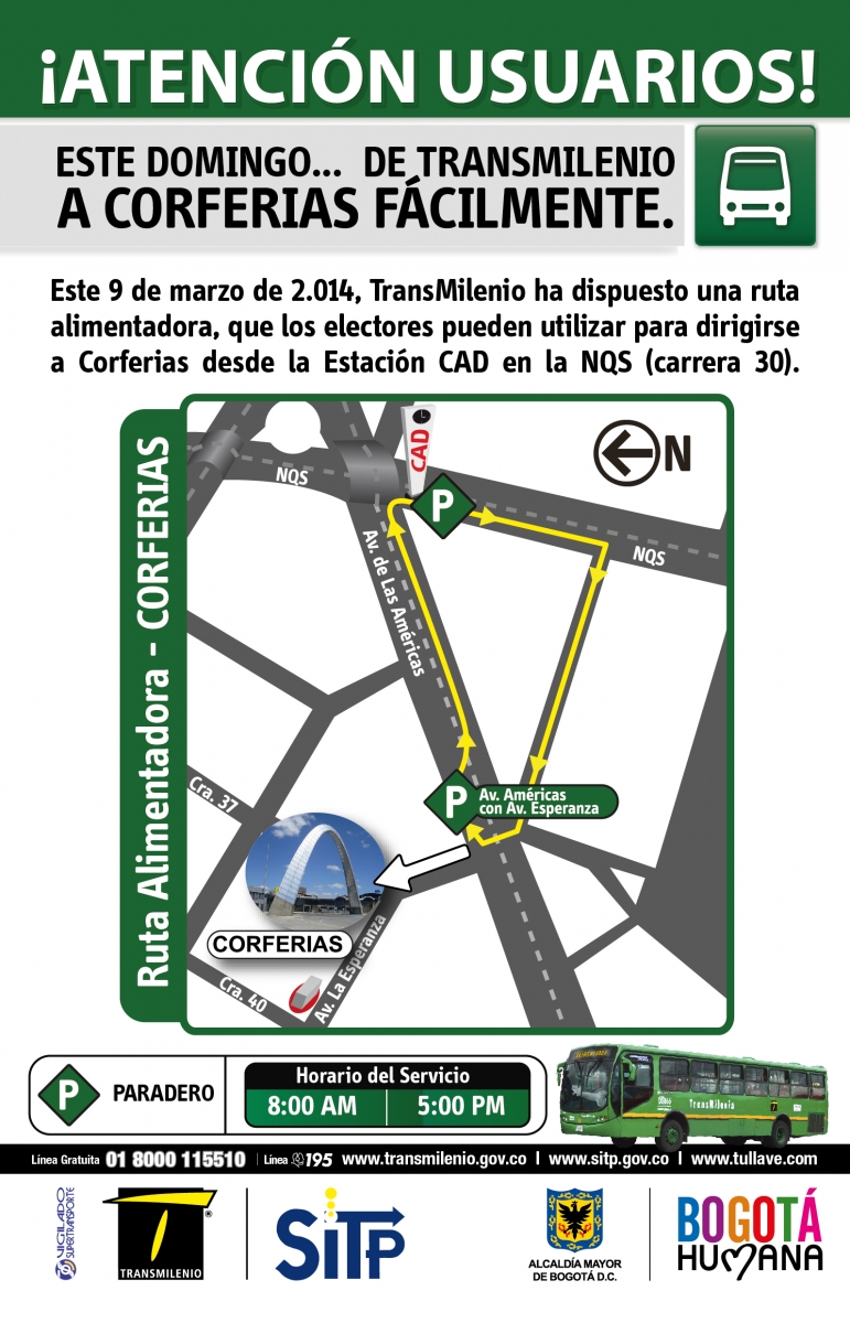 Ruta Alimentadora Elecciones