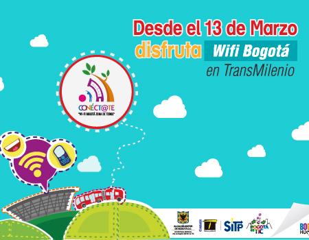 SERVICIO GRATUITO DE WIFI, EN 15 PUNTOS DEL SISTEMA TRANSMILENIO