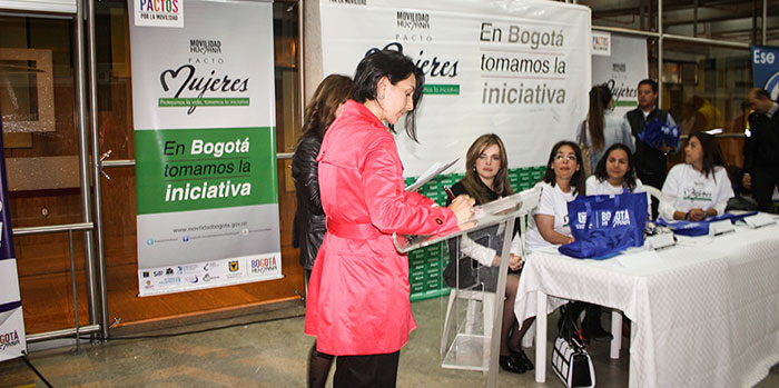 BOGOT&Aacute; CONVOCA A LA CIUDADAN&Iacute;A POR EL DERECHO DE LAS MUJERES A UNA MOVILIDAD SEGURA