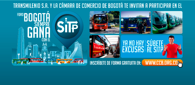EN VIVO: Foro Bogot&aacute; Siempre Gana con el SITP