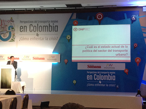 TRANSMILENIO S.A. presente en el Foro Semana.