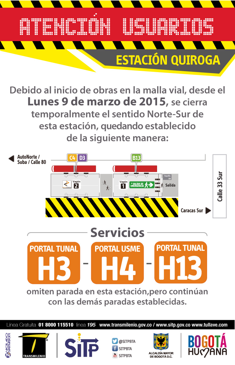 Cierre Estación Quiroga