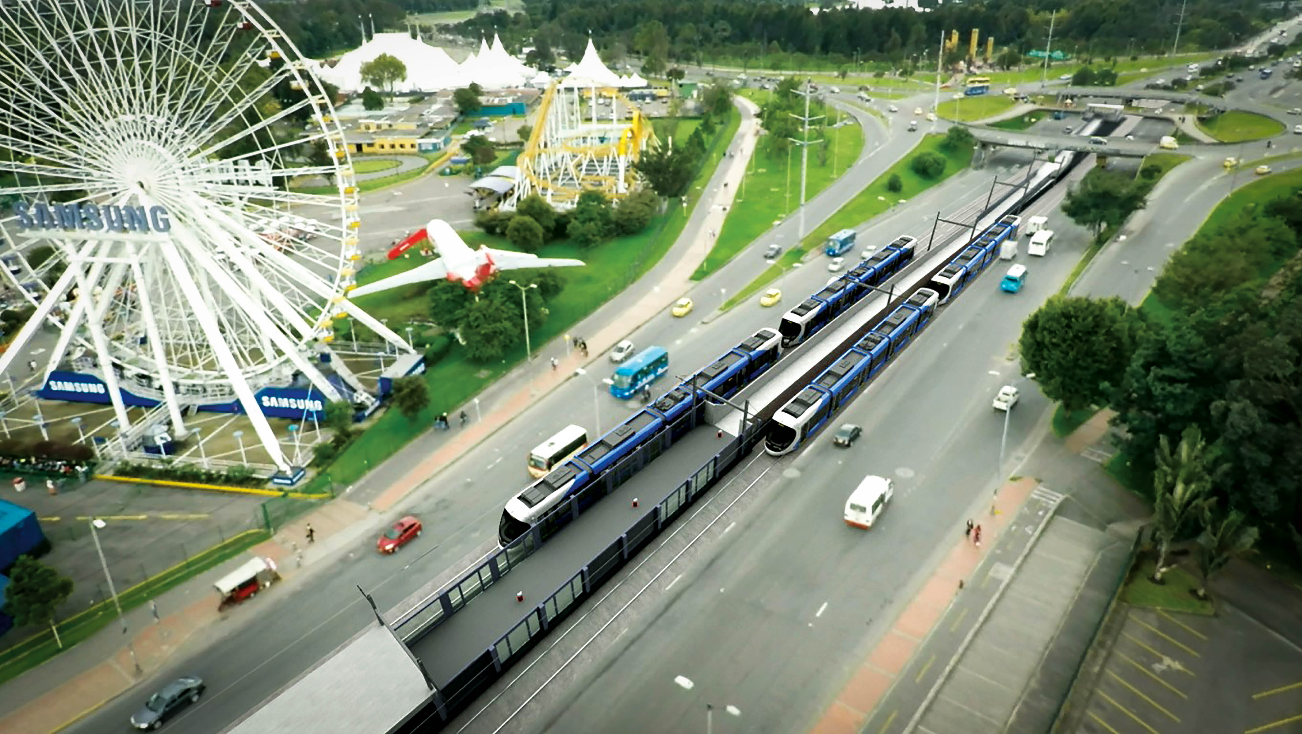 METROSUR: METRO LIGERO POR LA AVENIDA 68