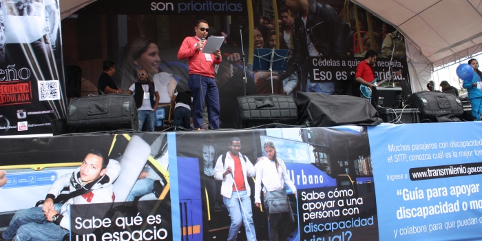 SITP PRESENTE EN LA VERSION 37 DE LA CAMINATA DE LA SOLIDARIDAD POR COLOMBIA