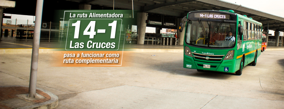 Cambios operacionales en dos rutas del SITP