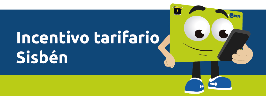 Incentivo tarifario del Sistema Transporte Masivo de Bogotá para la población SISBÉN