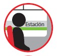 Estar atento de la estación o parada