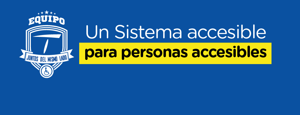Guía para interactuar con usuarios con discapacidad en el Sistema
