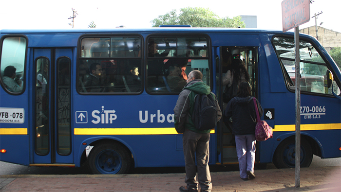 Se reorganizan paradas de las rutas del SITP en la calle 19