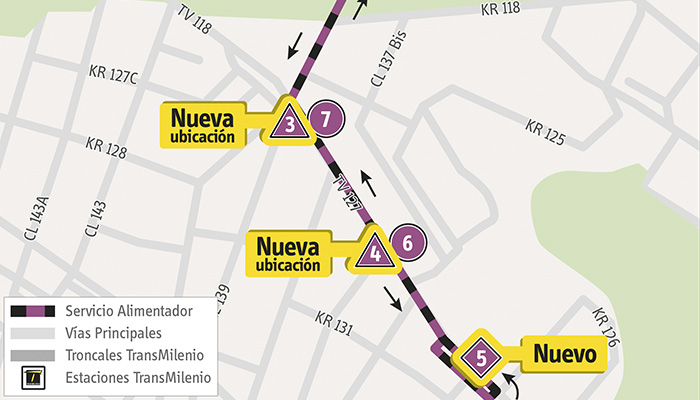 Servicio alimentador 11-8 presenta temporalmente novedad