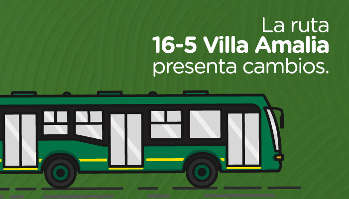 Ruta Alimentadora 16-5 tendr&aacute; una reorganizaci&oacute;n de paraderos