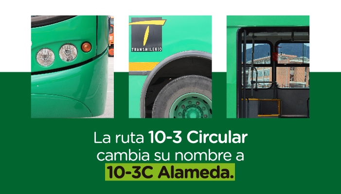 &iquest;Es usuario de la ruta alimentadora 10-3? Esto es para usted