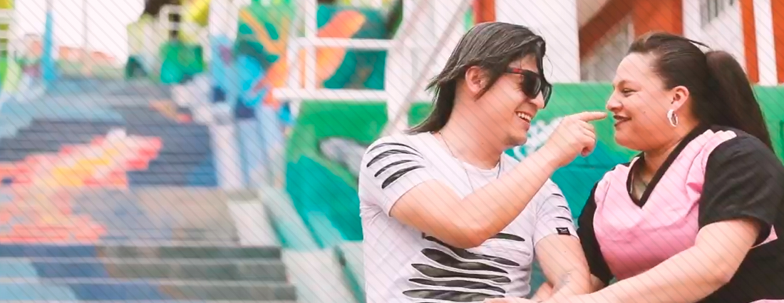 Leydi Rangel teje una linda historia junto a su esposo