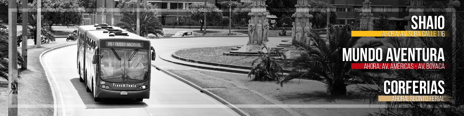 Cambios de nombres de 3 estaciones Cambios de nombres de 3 estaciones