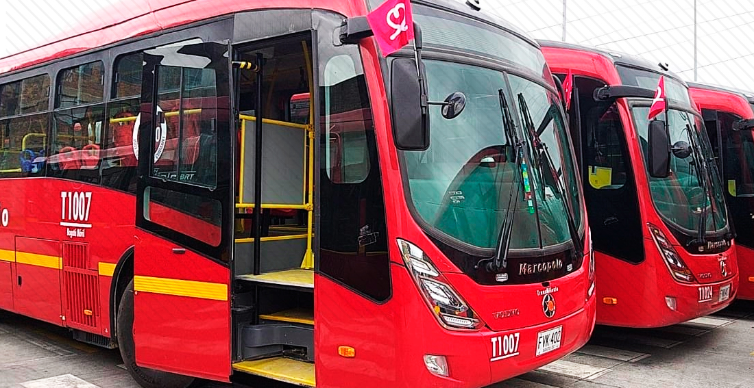 Buses listos para rodar Buses listos para rodar