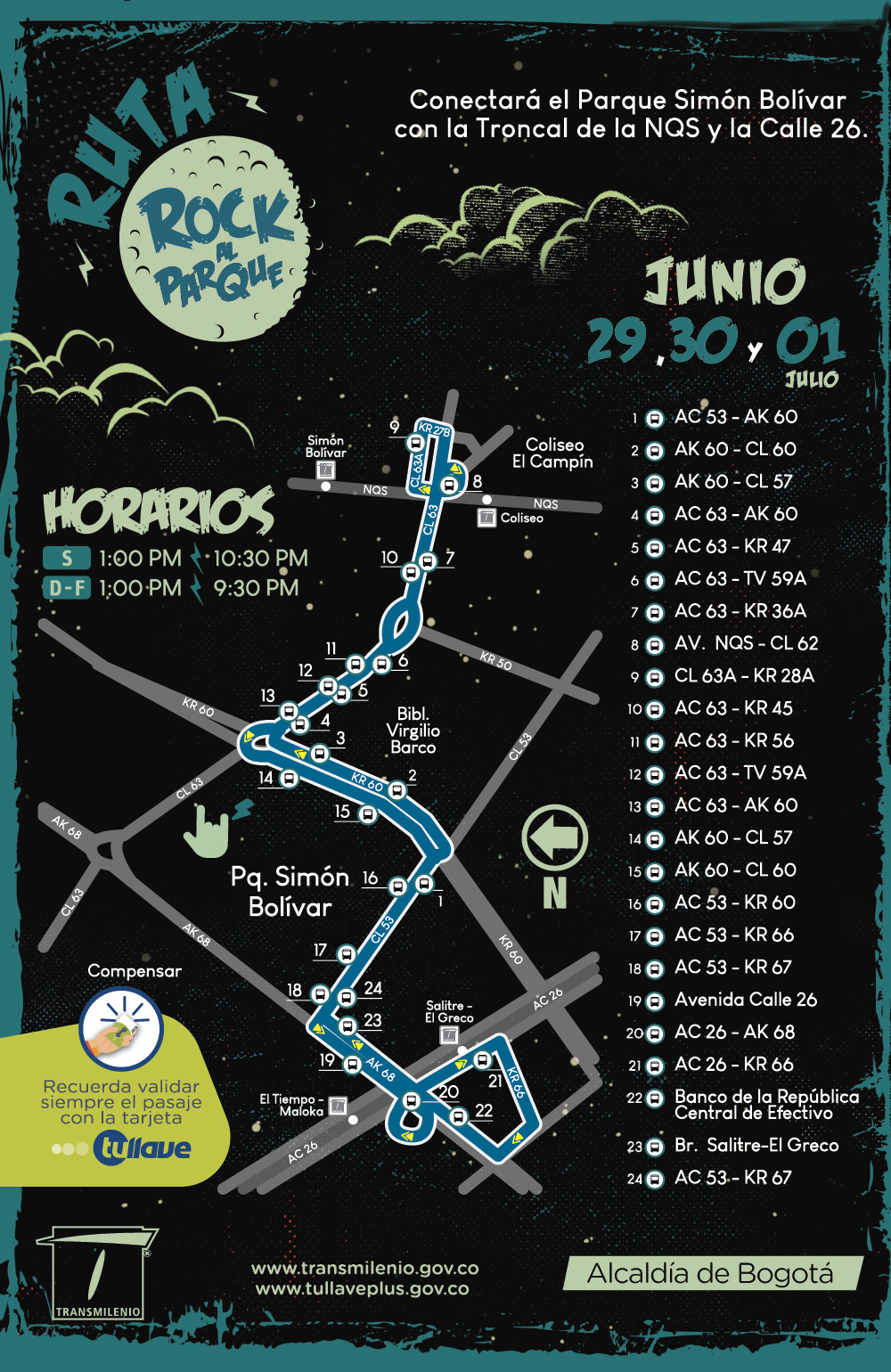 Ruta Rock al parque 2019 Ruta Rock al parque 2019