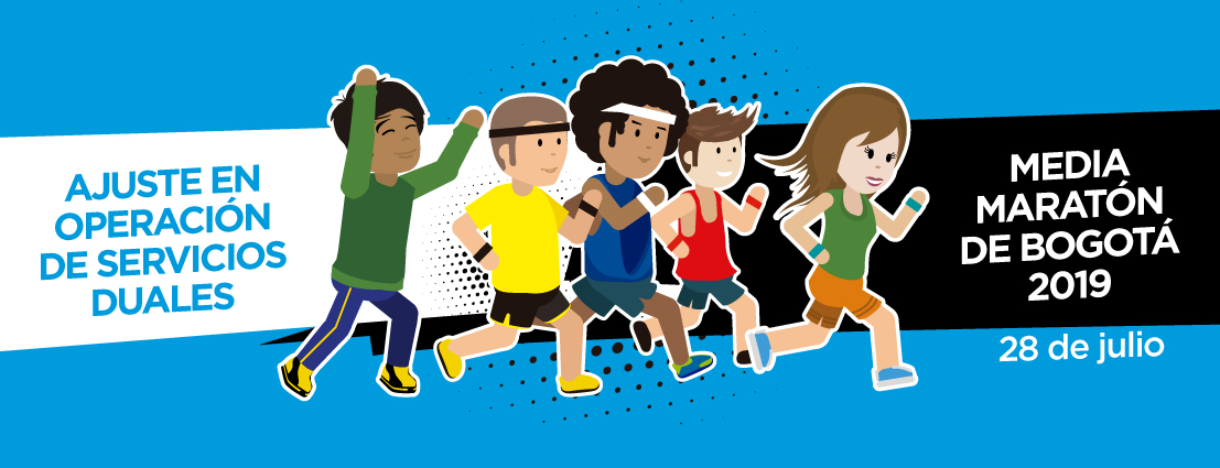 Conozca los cambios que tendr&aacute; el Sistema por la Media Marat&oacute;n de Bogot&aacute;
