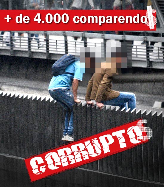 Comparandos por colarse en TransMilenio Comparandos por colarse en TransMilenio
