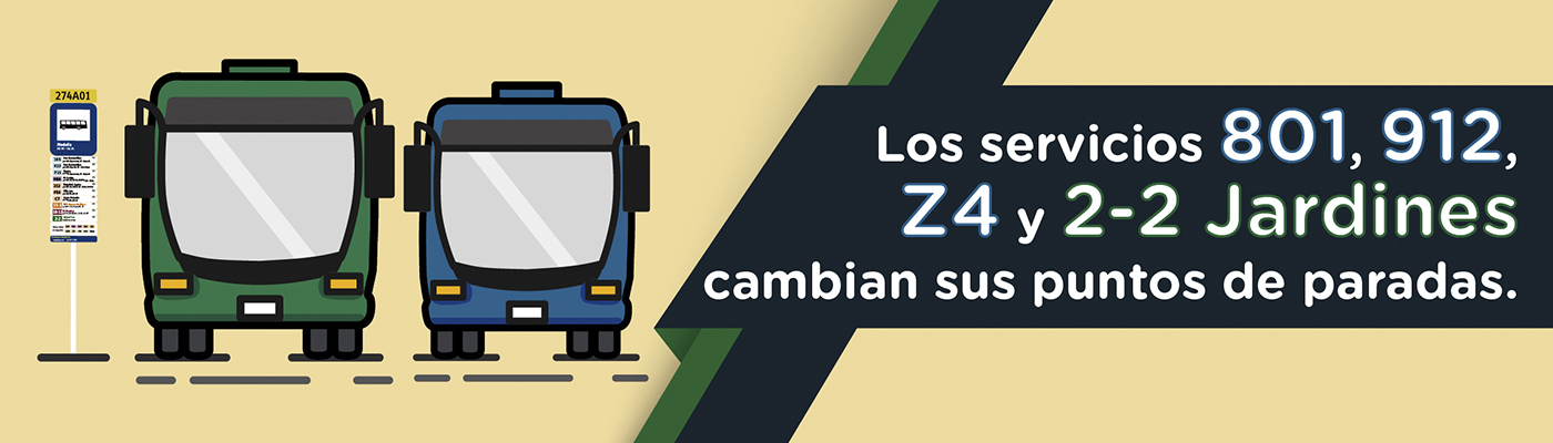 Modificación Servicios 801, 912, Z4 Y 2-2