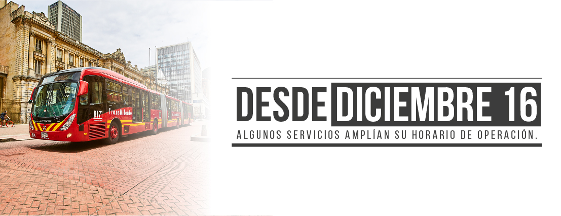 Conoce los servicios que extienden su operación desde el 16 de diciembre