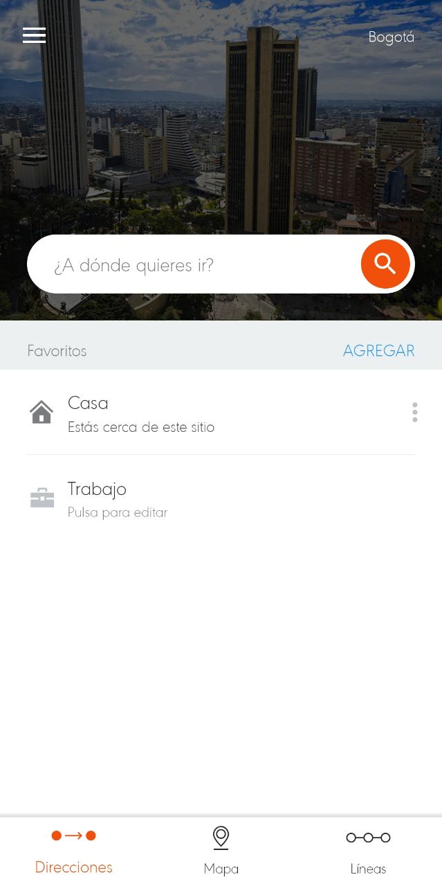 Direcciones Moovit