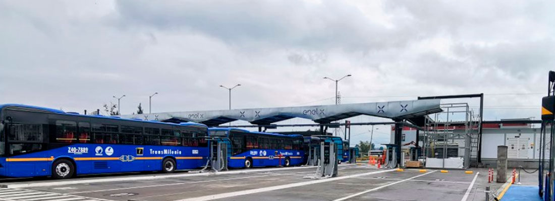 El tercer patio 100% el&eacute;ctrico y 91 buses cero emisiones llegan a Suba