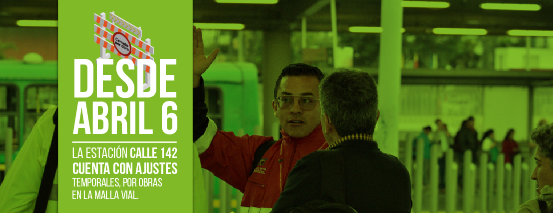 Estaci&oacute;n Calle 142 cuenta con ajustes temporales