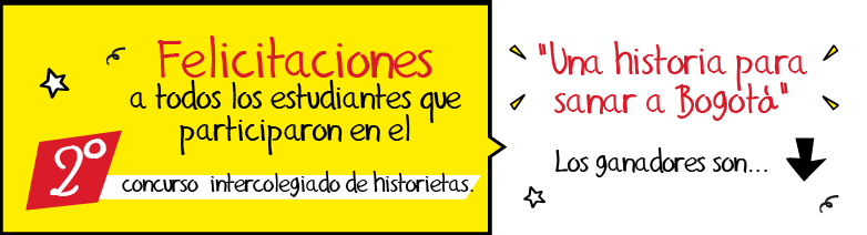Los ganadores de una historieta para sanar a Bogot&aacute; son...