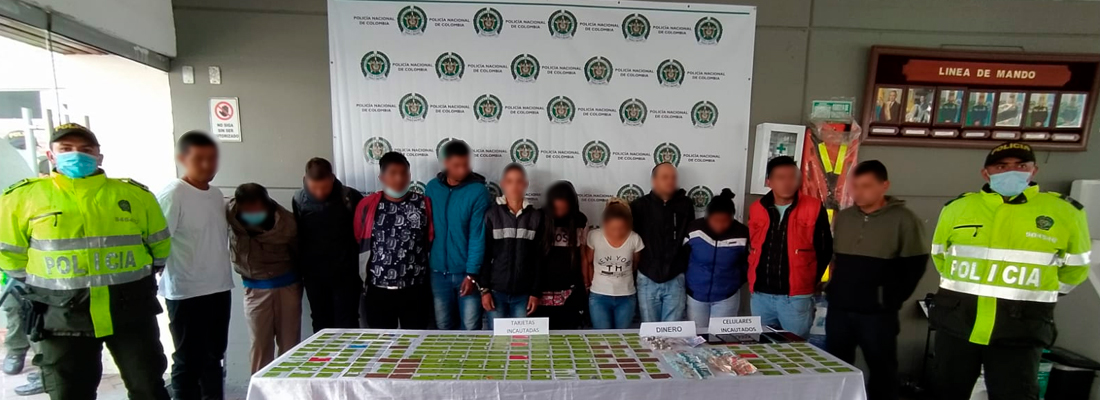 12 capturados por venta fraudulenta de pasajes de SITP en Ciudad Bol&iacute;var