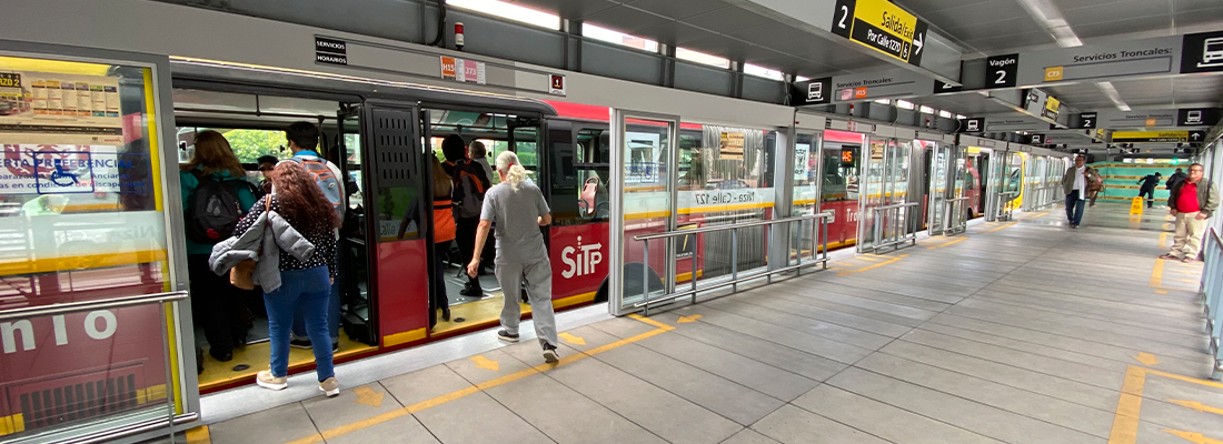 Estaci&oacute;n Avenida Suba - Calle 116 estrena nuevo vag&oacute;n