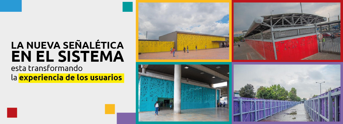 La nueva señalética ha transformado la experiencia del usuario en el Sistema