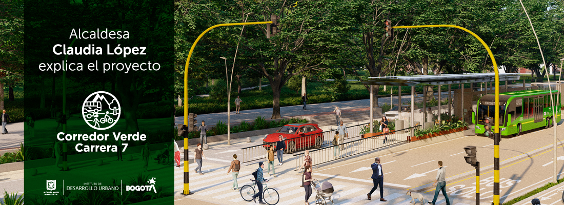 Corredor Verde Séptima: una obra crucial para cerca de 2 millones de bogotanos