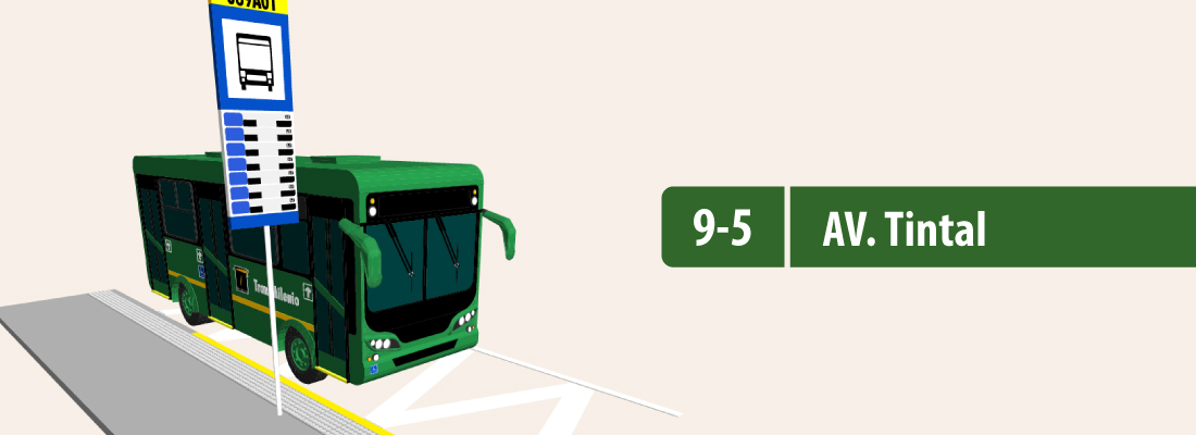 Servicio alimentador 9-5 Avenida el Tintal modifica su operaci&oacute;n