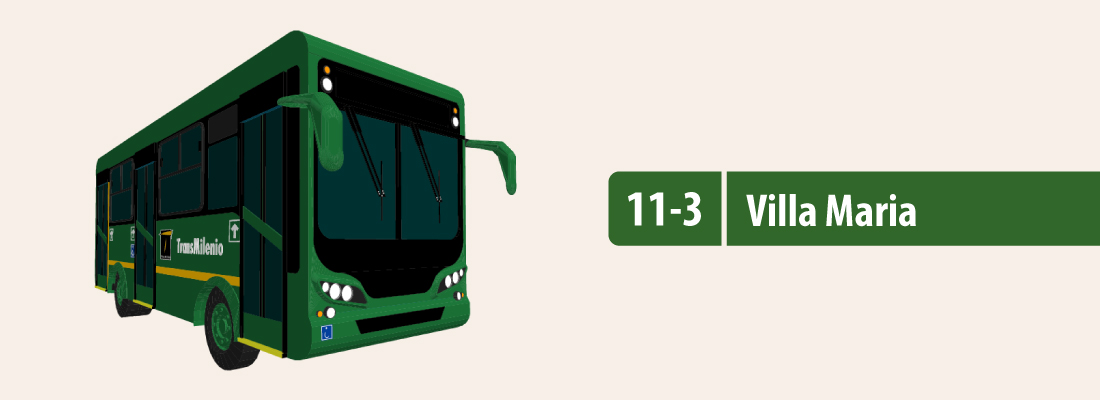 Servicio alimentador 11-3 Villa Mar&iacute;a modifica su trazado