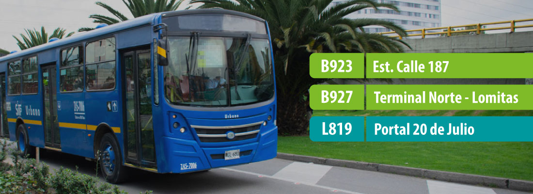 Servicios zonales B923, B927 y L819 modifican su horario