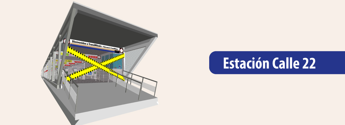 Estaci&oacute;n Calle 22 cerrar&aacute; temporalmente el 21 de junio