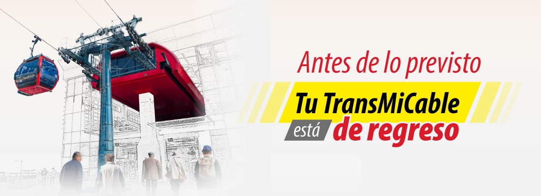 Antes de lo previsto, TransMiCable reabre sus puertas
