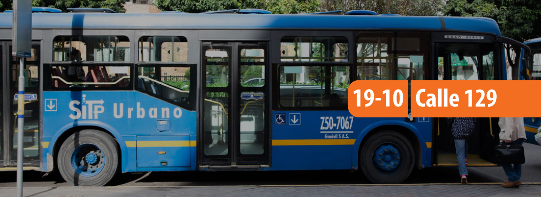 Servicio 19-10 Calle 129 cambia su horario de operaci&oacute;n