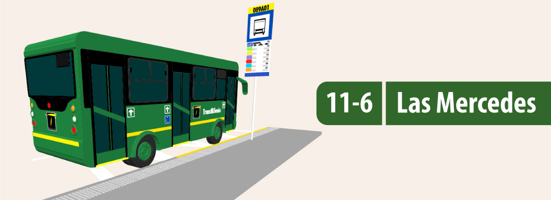 Servicio alimentador 11-6 Las Mercedes modifica temporalmente su trazado