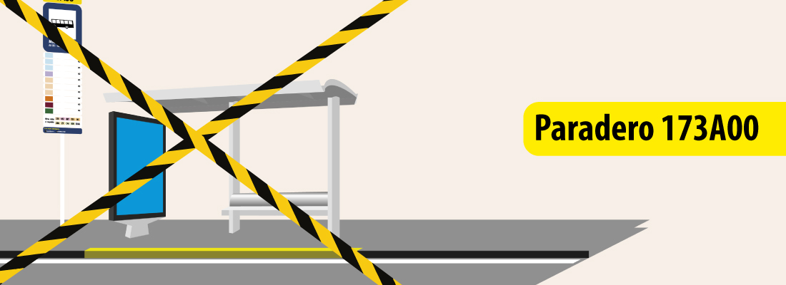 Conoce el paradero de la carrera 22 que se suspendi&oacute;