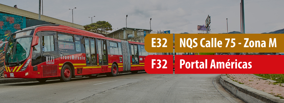 Servicios E32 - F32 cambia de tipolog&iacute;a