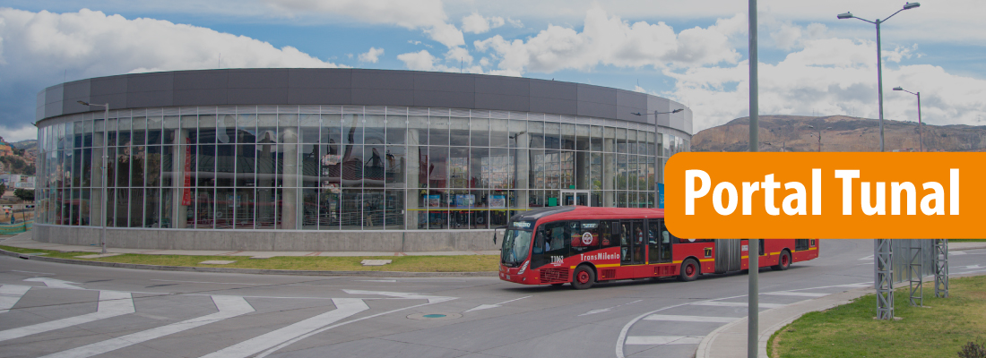 Cierre de acceso peatonal en el Portal Tunal