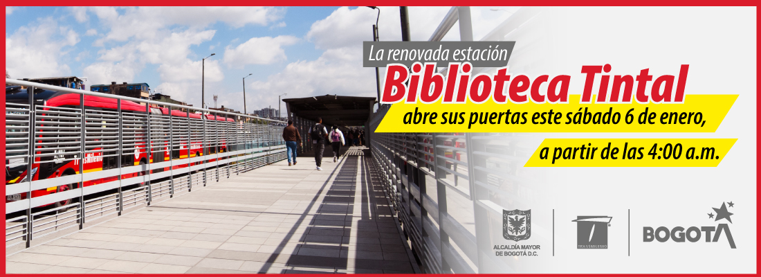 Estaci&oacute;n Biblioteca el Tintal abre sus puertas
