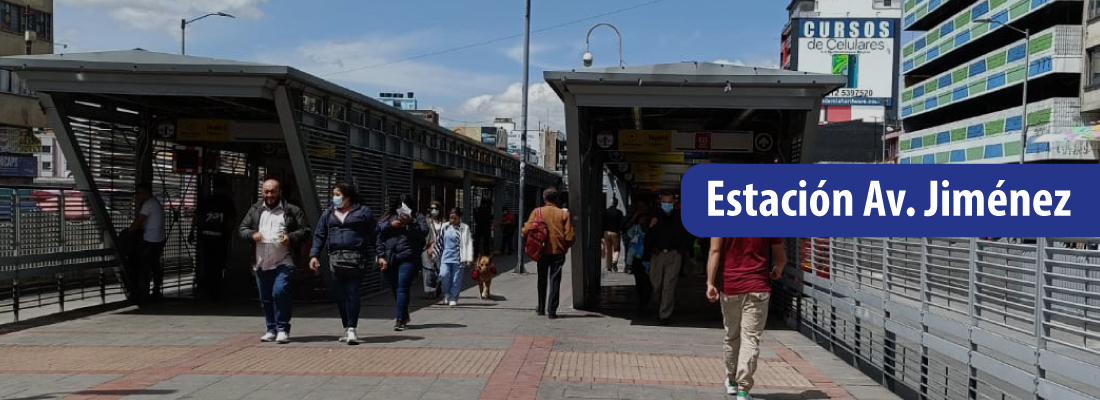 Instalaci&oacute;n de nuevos torniquetes en la estaci&oacute;n Avenida Jim&eacute;nez